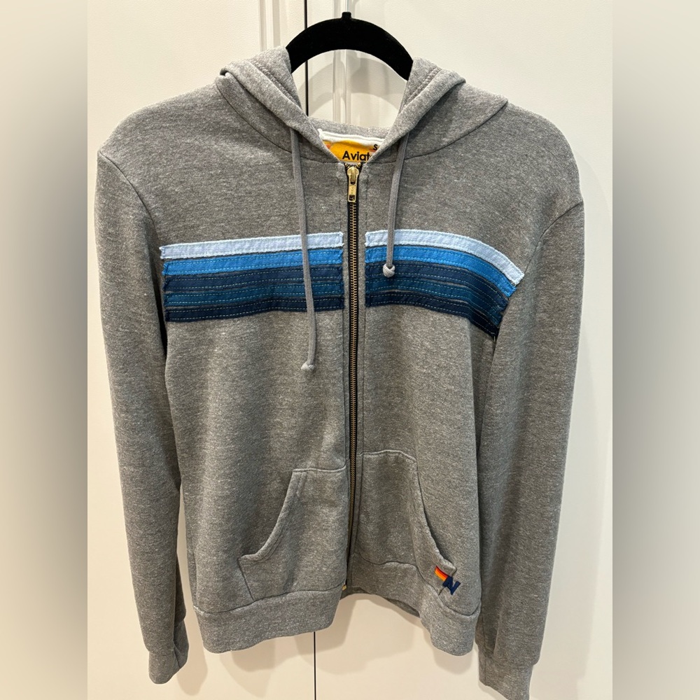Aviator Nation women’s size SM zip front sweatshirt